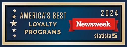 America's  Best Layalty Program Newsweek banner America's  Best Layalty Program Newsweek banner