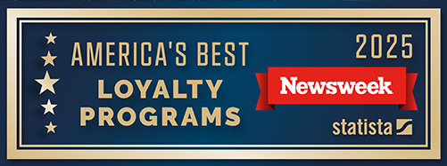 America's  Best Layalty Program Newsweek banner America's  Best Layalty Program Newsweek banner